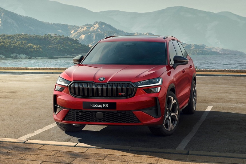 Представлен новый «заряженный» Skoda Kodiaq RS: мощнее и быстрее