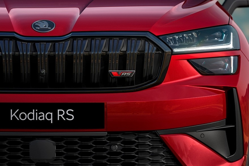 Представлен новый «заряженный» Skoda Kodiaq RS: мощнее и быстрее