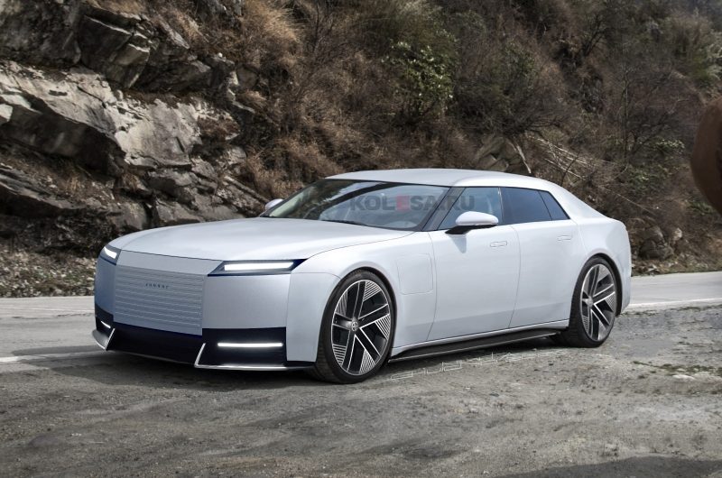 Новый флагманский седан Jaguar: первые изображения