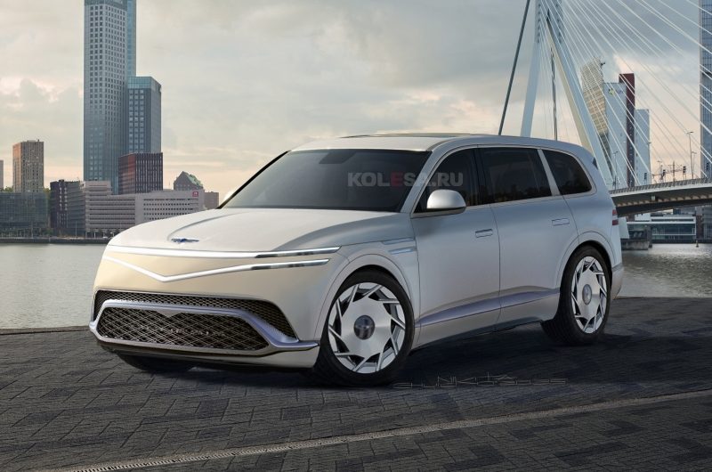 Новый Genesis GV90: первые изображения