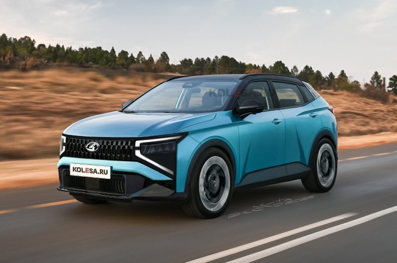 Новый кроссовер Lada B-Cross: первые изображения