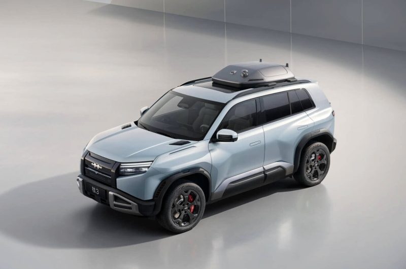 Брутальный кроссовер FangChengBao Tai 3 от BYD: серьёзный заряд по доступным ценам