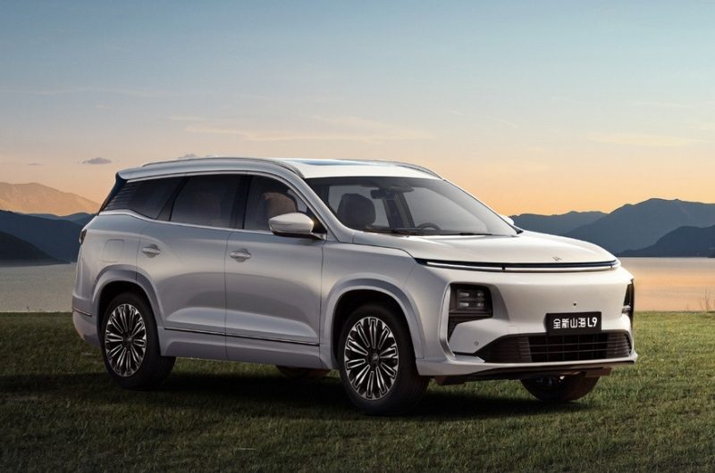 Jetour запускает продажи кроссовера Shanhai L9 с дизайном Li L9