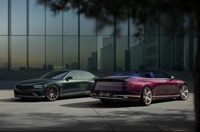 Genesis создал X Gran Coupe и X Gran Convertible на базе флагманского седана G90