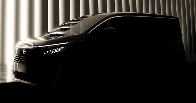 Nissan готовит «богатый» минивэн Elgrand нового поколения: первые тизеры