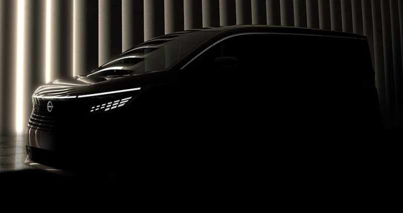 Nissan готовит «богатый» минивэн Elgrand нового поколения: первые тизеры