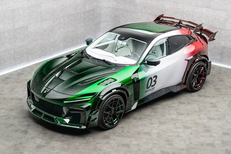 Mansory Pugnator Tricolore: самая безжалостная тюнинг-версия Ferrari Purosangue