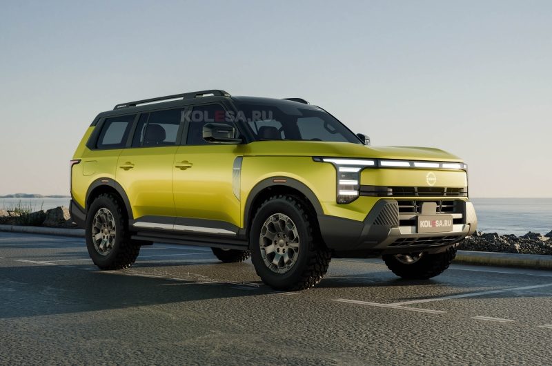 Новый рамный внедорожник Nissan: первые изображения