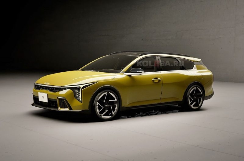 Новый универсал Kia K4: первые изображения