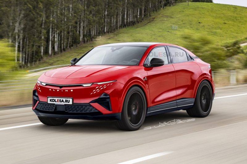 Серийный кроссовер Alpine A390: первые изображения