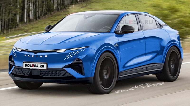 Серийный кроссовер Alpine A390: первые изображения