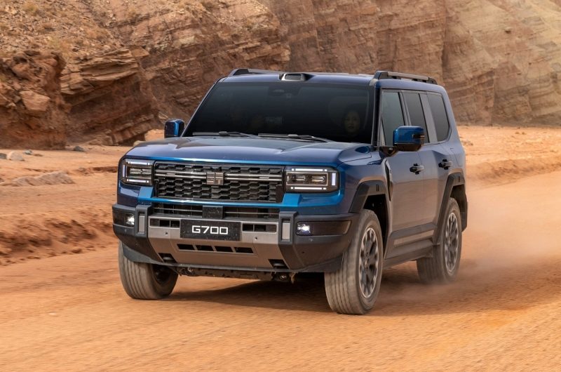 Большой рамный внедорожник Jetour Zongheng G700 готовится к премьере