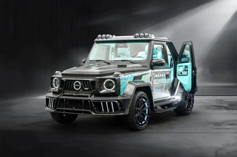 Брызги, усы и доллары: Mansory опять «порезала» G-класс и раскрасила его в стиле поп-арт