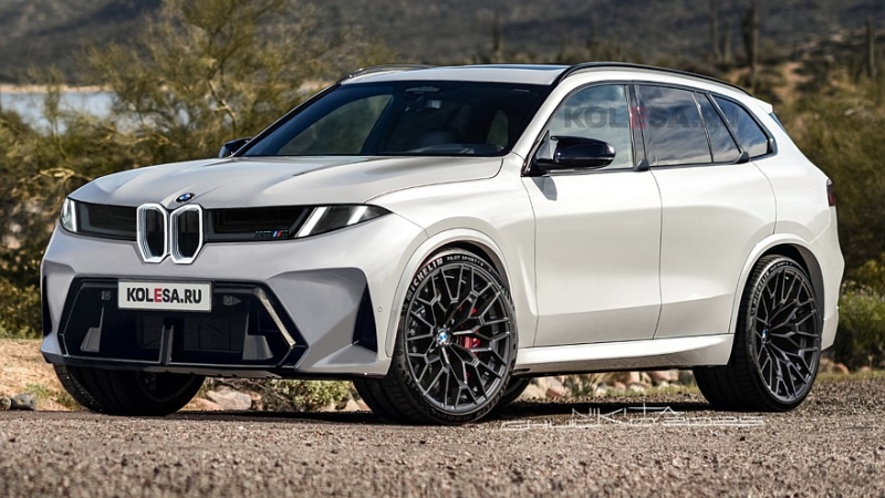 Новый BMW X5M: первые изображения