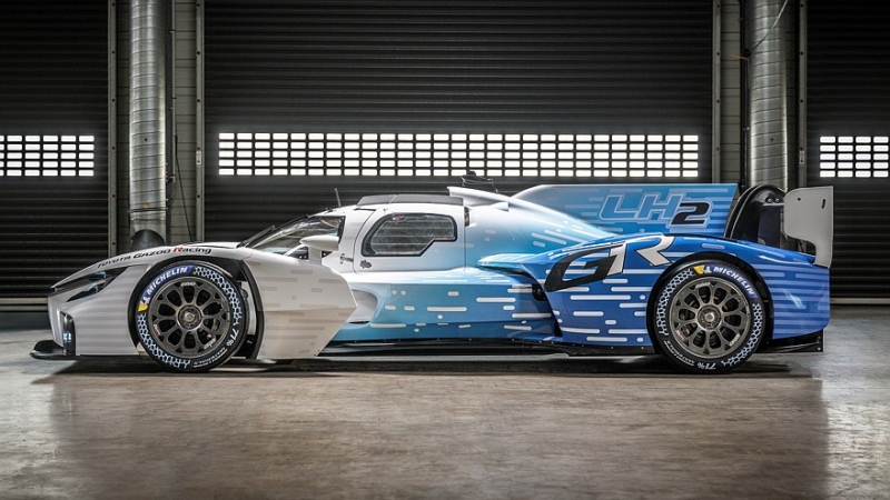 Toyota прогревает Ле-Ман жидким водородом: представлен спортпрототип GR LH2 Racing