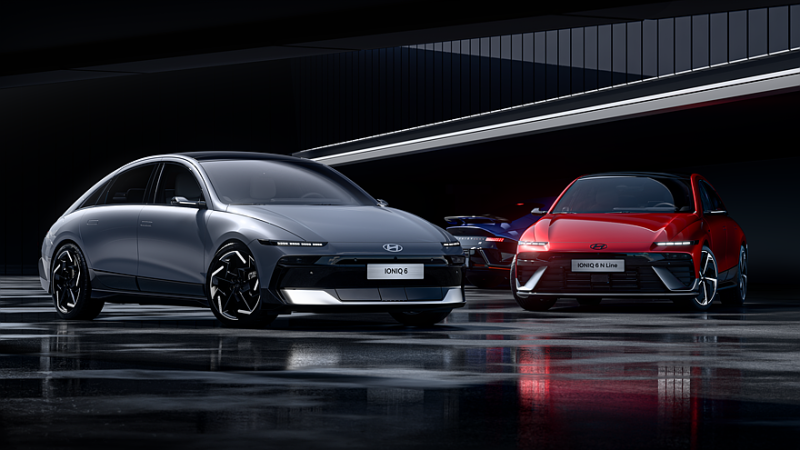 «Заряженный» седан готовится к дебюту: Hyundai Ioniq 6 N показался на новых тизерах