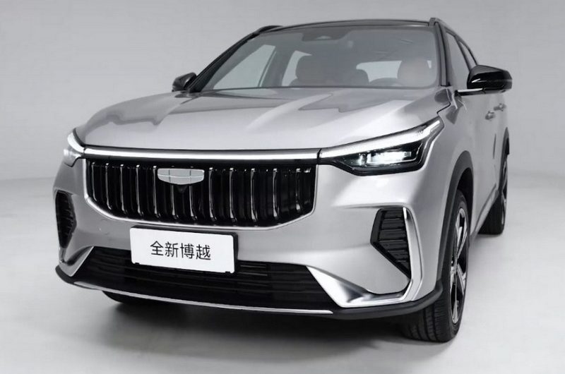 Кроссовер Geely Cityray преобразился снаружи и внутри