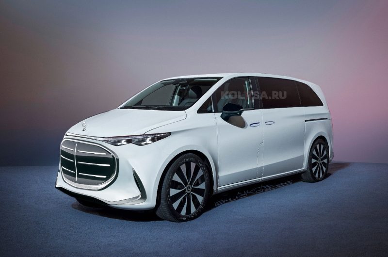 Новый Mercedes-Benz V-класса: первые изображения