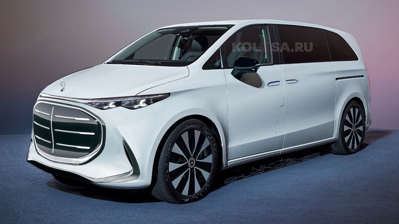 Новый Mercedes-Benz V-класса: первые изображения