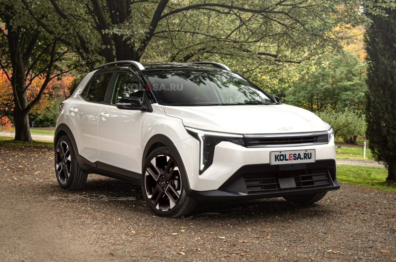 Обновлённый Kia Stonic: первые изображения