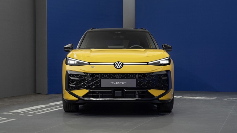 Volkswagen рассекретил кроссовер T-Roc нового поколения, цена известна