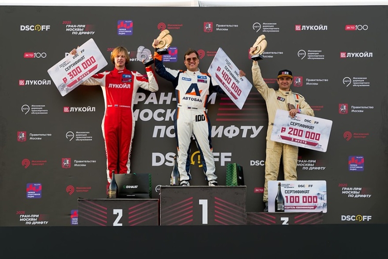 Гран-при Москвы по дрифту 2025: Щербина – чемпион, Скоробогатов – второй, Ахтямов – третий!
