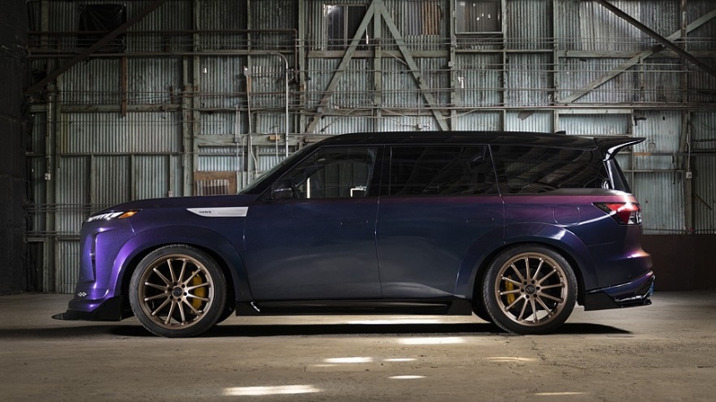 Infiniti QX80 R-Spec получил от Nissan GT-R Nismo бутурбомотор V6 с отдачей более 1000 л.с.