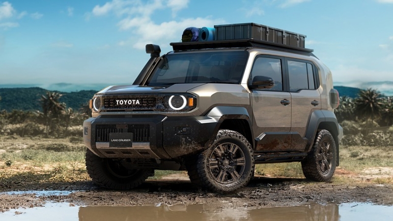 Маленький, брутальный и только с ДВС: рассекречен Toyota Land Cruiser FJ