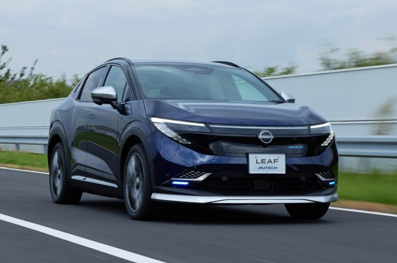 Nissan Leaf в виде кроссовера: ещё одна премьера и «роскошная» версия Autech