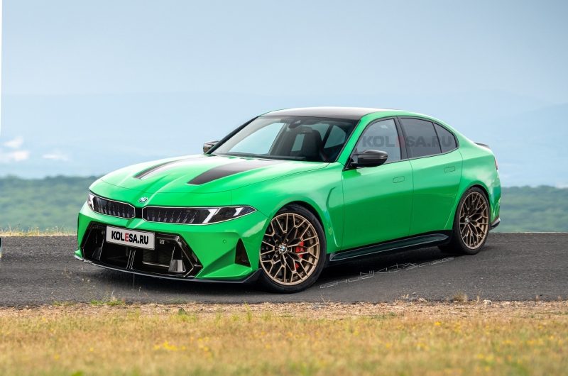 Новая бензиновая BMW M3 (G84): первые изображения