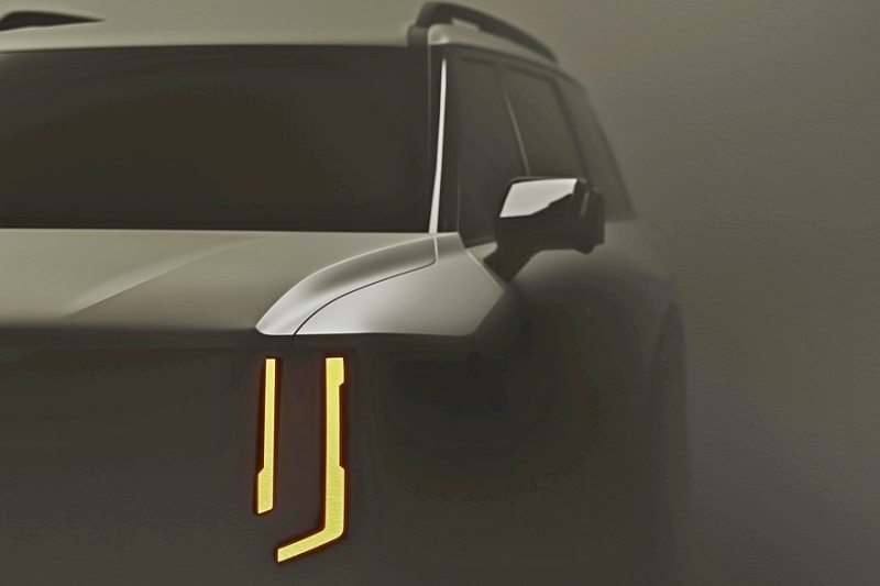 Новый большой кроссовер Kia Telluride: первые официальные изображения