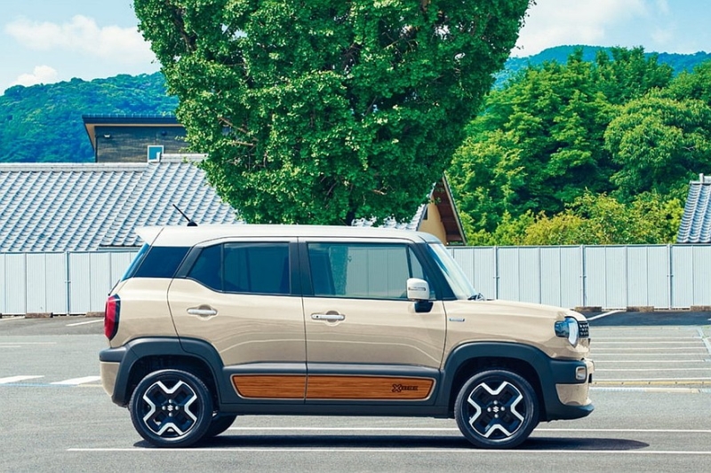 Рестайлинг принёс кроссоверу Suzuki Xbee новую технику