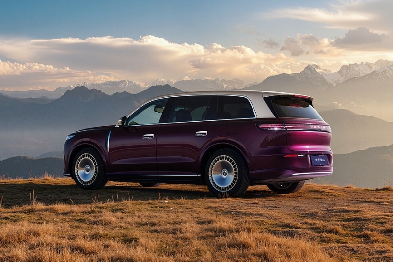 Роскошный кроссовер Voyah Taishan: новые фото, включая первые кадры с салоном