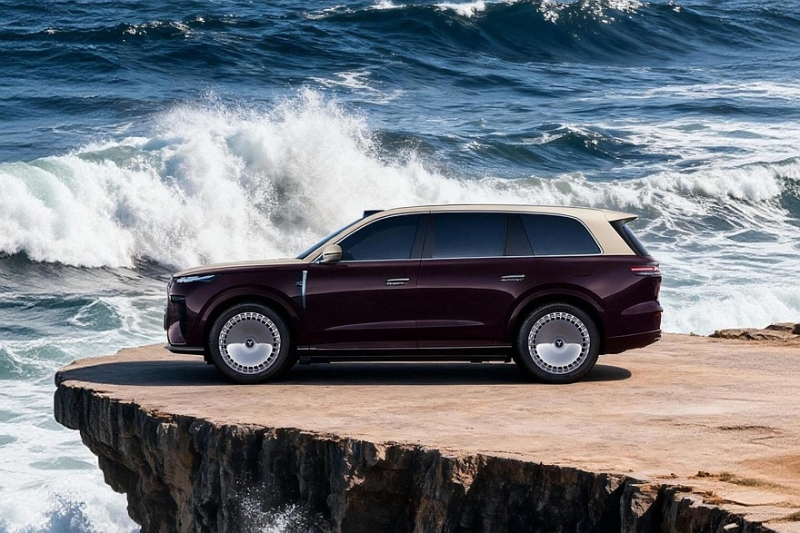 Роскошный кроссовер Voyah Taishan: новые фото, включая первые кадры с салоном