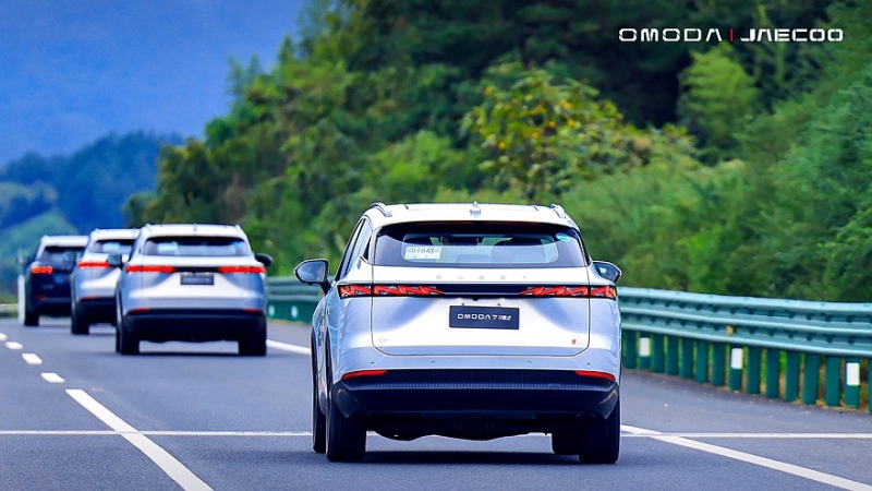 В рамках Международного саммита Omoda и Jaecoo приняли участие в «Гибридном марафоне»