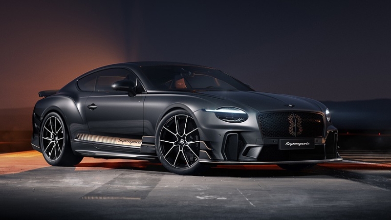 Bentley Continental GT Supersports: скромный вес, «чистый» 666-сильный V8 и задний привод