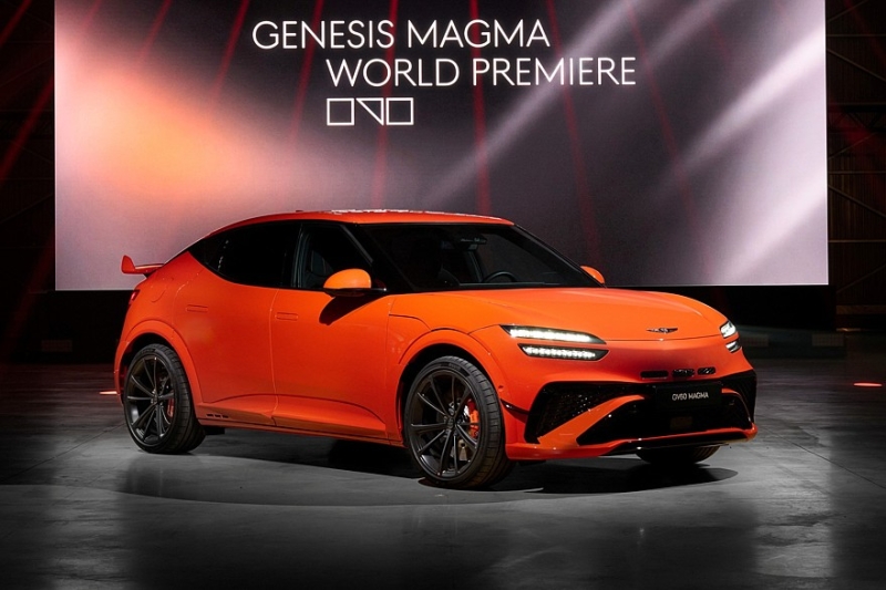 Две новинки от Genesis: серийный спортивный кроссовер GV60 Magma и будущий суперкар