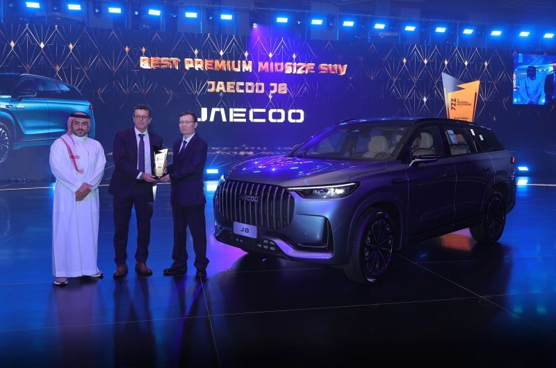 Jaecoo получил две награды на National Car Awards 2025 в Саудовской Аравии