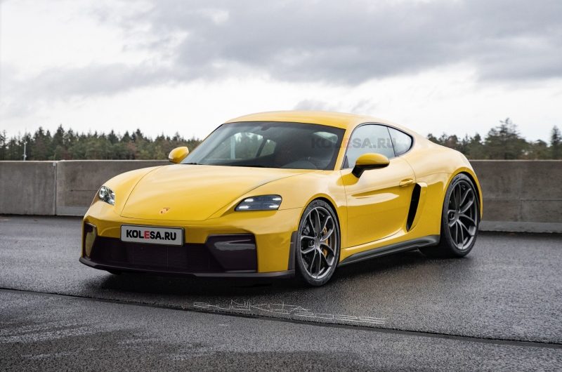 Porsche 718 Cayman следующего поколения: новые изображения
