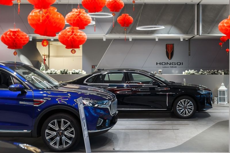 Результаты продаж автомобилей Hongqi в России в октябре