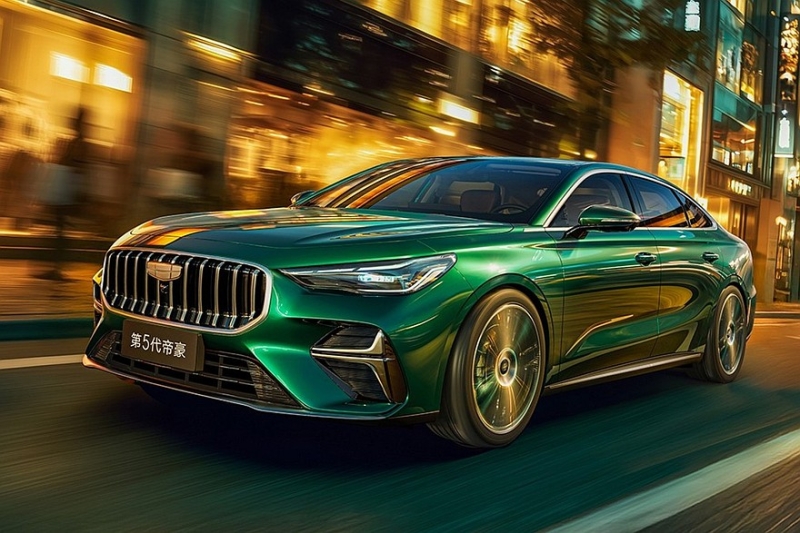 Седан Geely Emgrand нового поколения предложен с двумя моторами на выбор