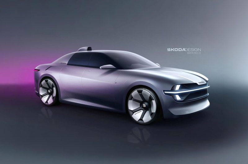 Skoda 100: потенциальный новый флагман чешской марки с заднемоторной компоновкой