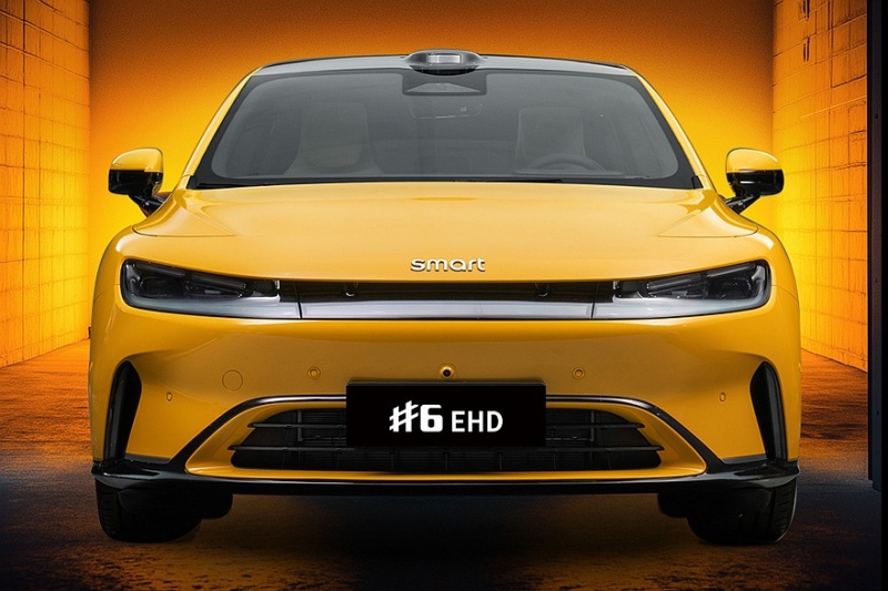Большой лифтбек smart #6 раскрылся до премьеры
