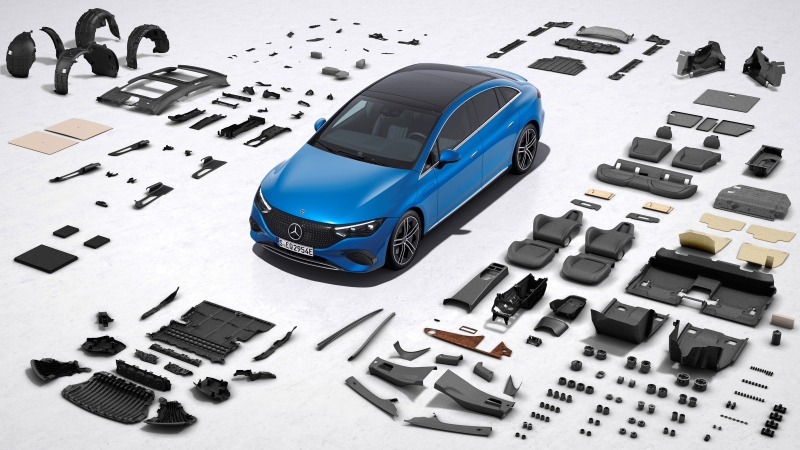 Евросоюз вводит норматив по использованию переработанного пластика в автомобилях