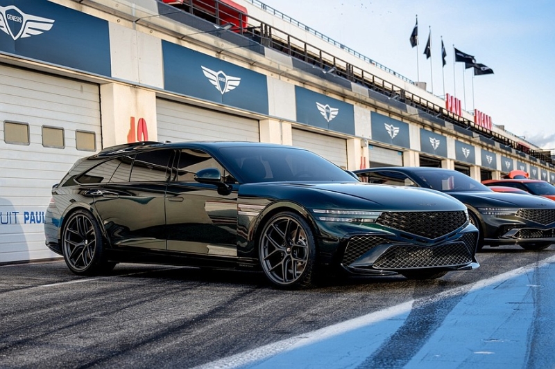 Genesis G90 превратился в «заряженный» универсал Wingback