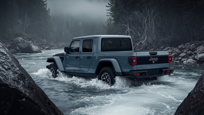 Jeep Gladiator обзавёлся спецверсией Shadow Ops с заводской лебёдкой