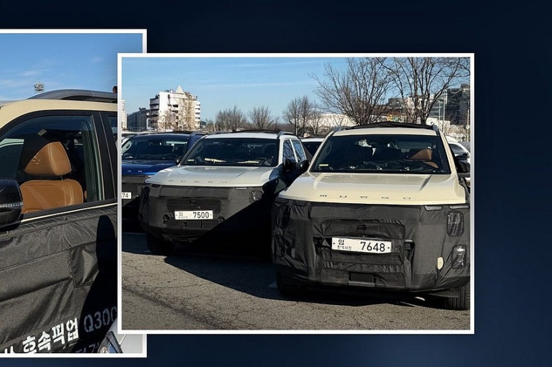 KGM, бывший SsangYong, готовится к запуску нового пикапа: бензин или дизель