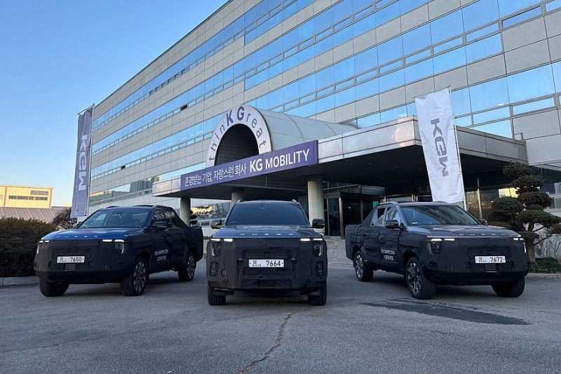 KGM, бывший SsangYong, готовится к запуску нового пикапа: бензин или дизель