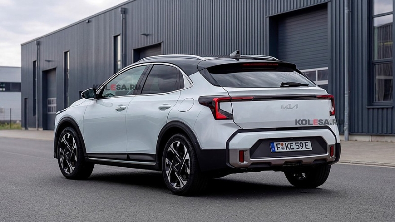 Kia готовит к премьере обновлённый XCeed: новые изображения
