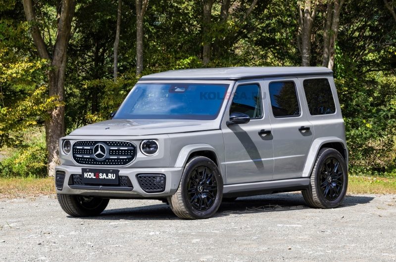 Новый «маленький» Гелендваген: первые изображения